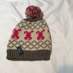 Unisex Beanie Cap Pom Pom Knit Winter Hats